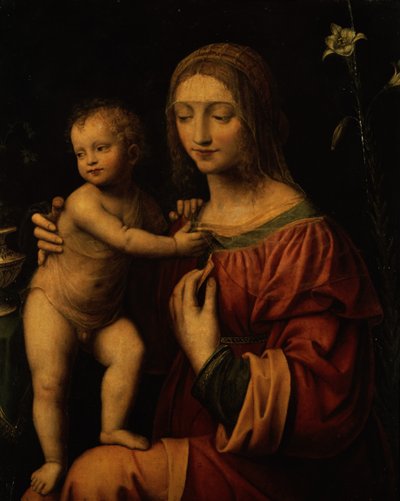 Vergine e Bambino da Bernardino Luini